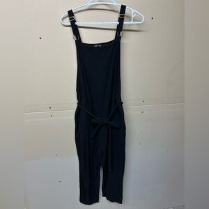 2/$30⚡️- ROMPER | Women’s Shein black overall romper size medium (fits snug)